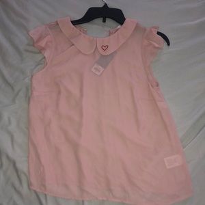 ❌SOLD❌NWT Sheer Blouse❤️